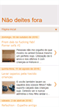 Mobile Screenshot of naodeitesfora.blogspot.com