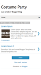 Mobile Screenshot of costume-party-deluxetemplate.blogspot.com