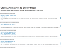 Tablet Screenshot of greenalternativeblog.blogspot.com