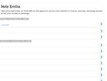 Tablet Screenshot of nele-emilia.blogspot.com