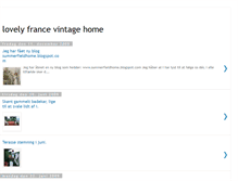 Tablet Screenshot of lovelyvintagehome.blogspot.com