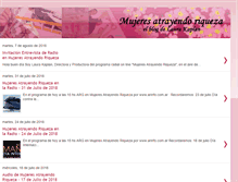 Tablet Screenshot of mujeresatrayendoriqueza.blogspot.com