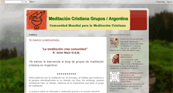 Desktop Screenshot of meditacioncristianagrupos.blogspot.com