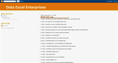 Desktop Screenshot of dataexcelenterprises.blogspot.com