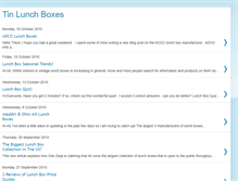 Tablet Screenshot of mytinlunchboxes.blogspot.com