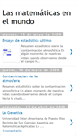 Mobile Screenshot of matematicasenelmundojama.blogspot.com