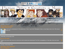 Tablet Screenshot of fictionalley.blogspot.com