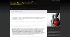 Desktop Screenshot of prevencion-violencia-domestica.blogspot.com