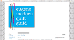 Desktop Screenshot of eugenemodernquiltguild.blogspot.com