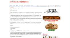 Desktop Screenshot of makanansembelihan.blogspot.com