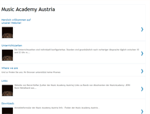 Tablet Screenshot of musicacademyaustria.blogspot.com