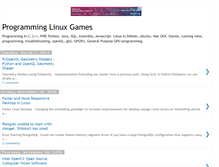 Tablet Screenshot of programminglinuxgames.blogspot.com