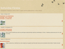 Tablet Screenshot of kulturalna-ukraina.blogspot.com