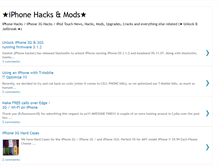 Tablet Screenshot of iphonehacksnmods.blogspot.com