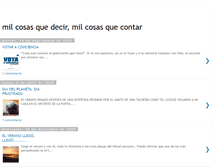 Tablet Screenshot of milcosasquedecirmilcosasquecontar.blogspot.com
