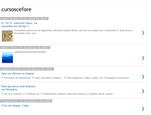 Tablet Screenshot of cursoscefore.blogspot.com