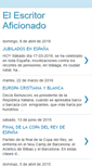 Mobile Screenshot of elescritoraficionado.blogspot.com