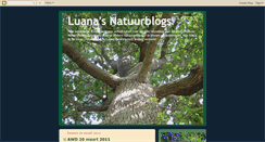 Desktop Screenshot of luanameare-natuur.blogspot.com