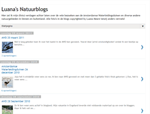 Tablet Screenshot of luanameare-natuur.blogspot.com