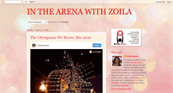 Desktop Screenshot of in-the-arena-zoila.blogspot.com