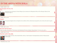 Tablet Screenshot of in-the-arena-zoila.blogspot.com