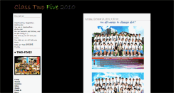 Desktop Screenshot of classtwofive--idk.blogspot.com