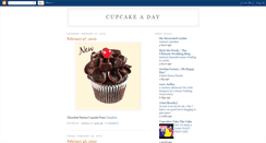Desktop Screenshot of cupcakeeveryday.blogspot.com