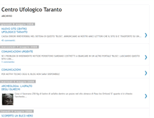 Tablet Screenshot of centroufologicotaranto.blogspot.com