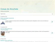 Tablet Screenshot of coisasdealcochete.blogspot.com