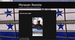Desktop Screenshot of morazanresiste.blogspot.com