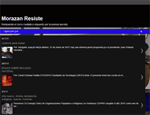 Tablet Screenshot of morazanresiste.blogspot.com