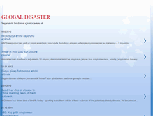 Tablet Screenshot of globaldisaster.blogspot.com