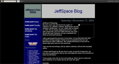 Desktop Screenshot of jeffspace.blogspot.com