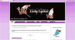 Desktop Screenshot of lunalanun.blogspot.com