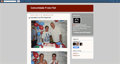 Desktop Screenshot of comunidadefrutofiel.blogspot.com