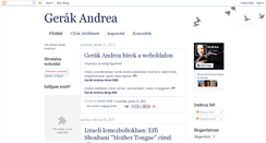 Desktop Screenshot of andreagerak.blogspot.com