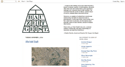 Desktop Screenshot of bauzeitgeist.blogspot.com