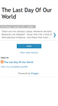 Mobile Screenshot of doomsday2012.blogspot.com