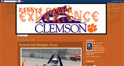 Desktop Screenshot of kbatclemson.blogspot.com