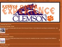 Tablet Screenshot of kbatclemson.blogspot.com