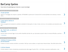 Tablet Screenshot of barcampspeleo.blogspot.com