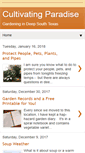 Mobile Screenshot of cultivatingparadise.blogspot.com