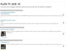 Tablet Screenshot of platotvjove.blogspot.com