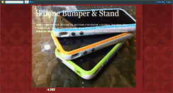 Desktop Screenshot of iphone4bumper.blogspot.com