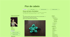 Desktop Screenshot of flordecabelo.blogspot.com