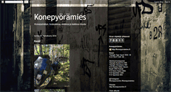 Desktop Screenshot of konepyoramies.blogspot.com