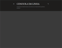 Tablet Screenshot of cenouraemlinha.blogspot.com