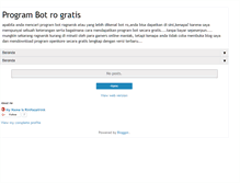 Tablet Screenshot of belajarbotragnarok.blogspot.com