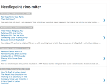Tablet Screenshot of needlepoirimmite.blogspot.com