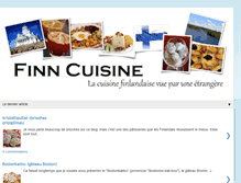 Tablet Screenshot of finncuisine.blogspot.com